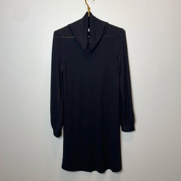 GAP Long Sleeve Black Turtleneck Dress XS - Picture 1 of 8